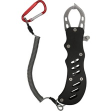 Eurofish Aluminum Grip Metal Balık Tutucu Maşa Siyah