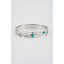 By Zeyna Aksesuar Kadın 316 L Paslanmaz Çelik Anti Alerjenik Bileklik