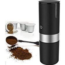 Haitn Taşınabilir Kapsül Kahve Makinesi Küçük Mutfak Aletleri Ev Paslanmaz Çelik Otomatik Kahve Makinesi | Elektrikli Kahve Öğütücüleri (Yurt Dışından)