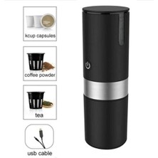 Haitn Taşınabilir Kapsül Kahve Makinesi Küçük Mutfak Aletleri Ev Paslanmaz Çelik Otomatik Kahve Makinesi | Elektrikli Kahve Öğütücüleri (Yurt Dışından)