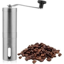 Haitn Seramik Çapak Manuel Kahve Öğütücü Taşınabilir El Krank Paslanmaz Kahve Değirmeni Gümüş | Manuel Kahve Öğütücüleri (Yurt Dışından)