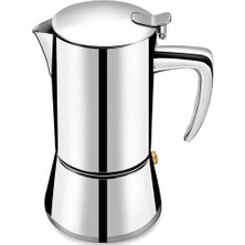 Htun Paslanmaz Çelik, Moka Pot, Kullanımı Kolay Paslanmaz Çelik Espresso Makinesi;hızlı Temizleme Pot, Klasik Italyan Kahve Makinesi | Kahve Tencere (Yurt Dışından)