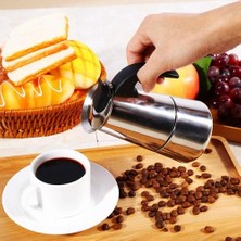 Htun Paslanmaz Çelik Cezve Mocha Espresso Latte Percolator Soba Kahve Makinesi Pot Percolator Içecek Aracı Latte Stopetop | Kahve Tencereler (Yurt Dışından)