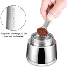 Htun 1 Adet Klasik Paslanmaz Çelik Bar Percolator Ofis Aile Kahve Makinesi Pot Espresso Maker (Yurt Dışından)