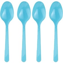 Kidspartim Mavi Plastik Kaşık