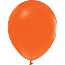 Kidspartim 100 Lü Pastel Turuncu Balon 12 Inç