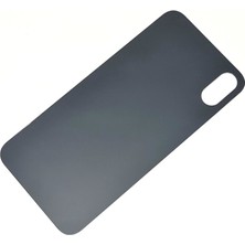 Tkgz Iphone x Arka Pil Batarya Kapağı (CAM+B-7000) Siyah