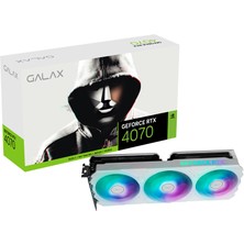 Galax Geforce RTX4070 Ex Gamer White 12GB 192BIT GDDR6X 3xdp 1xhdmı Rtx 4070 Ekran Kartı (47NOM7MD7KWH)