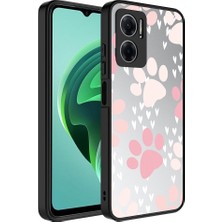 ZORE Xiaomi Redmi Note 11E Kılıf Aynalı Desenli Kamera Korumalı Parlak Zore Mirror Kılıf