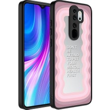 Kilifone - Xiaomi Redmi Note 8 Pro - Kılıf Aynalı Desenli Kamera Korumalı Parlak Mirror Kapak