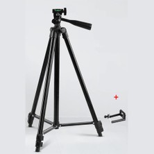 Mezigarc iPhone Tüm Serilerle Uyumlu Siyah Tripod Android Tüm Serilerle Uyumlu Tutucu Tripot Tiktok Tripot Kendinden Çantalı