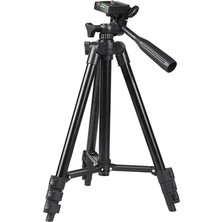 Mezigarc iPhone Tüm Serilerle Uyumlu Siyah Tripod Android Tüm Serilerle Uyumlu Tutucu Tripot Tiktok Tripot Kendinden Çantalı