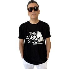 Dark Side Oversize T-Shirt - Erkek Tişört Baskılı