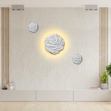 Day Home Dekoratif Gül Aplik