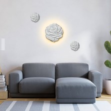 Day Home Dekoratif Gül Aplik