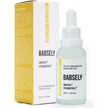 Babsely Arbutın+ Hyaluronic Acid Cilt Tonu Eşitleyici Serum