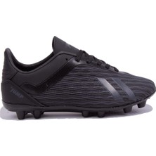 Jump 25850 Siyah Gri Krampon Erkek Futbol Ayakkabı
