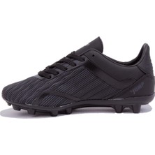 Jump 25850 Siyah Gri Krampon Erkek Futbol Ayakkabı