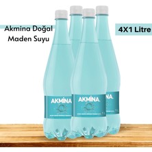 Akmina Doğal Maden Suyu 1 L X4 Adet