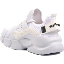 Walkway Beyaz Fileli Hafif Unisex Spor Ayakkabı