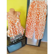 Deseo Boutique Kadın Askılı Üst ve Pantolon Ile Ikili Yazlık Takım
