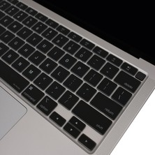 McStorey Macbook Air M1 Klavye Kılıfı US(ABD) İngilizce Harf Baskı A2179 A2337 ile Uyumlu