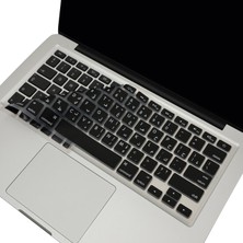 McStorey Arapça Klavye Macbook Air Pro Klavye Koruyucu UStip (ESKİ USB'Lİ MODEL 2008/2017) ile Uyumlu