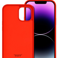 Buff iPhone 14 Pro Max Rubber S Kılıf Neon Orange