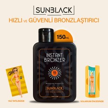 İnstant Sunblack Yoğun Bronzlaştırıcı Yağ SPF 15