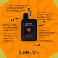 İnstant Sunblack Yoğun Bronzlaştırıcı Yağ SPF 15