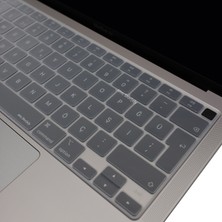 McStorey Macbook Air M1 Klavye Kılıfı Türkçe Q Baskı A2179 A2337 ile Uyumlu