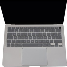 McStorey Macbook Air M1 Klavye Kılıfı Türkçe Q Baskı A2179 A2337 ile Uyumlu