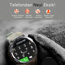 Seyu Watch Watch T-Run 2 Akıllı Saat Haki Iphone ve Android Tüm Telefonlara Uyumlu