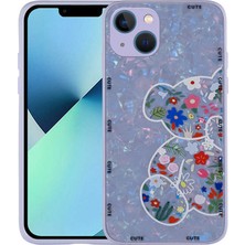 Kılıf Adam Apple iPhone 13 Kılıf Desenli Sert Silikon  Mumila Kapak