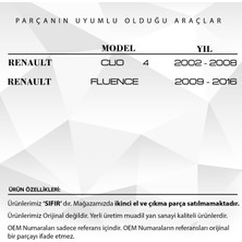 DNC Auto Part Renault Clio 4, Fluence Için Içten Açma Teli