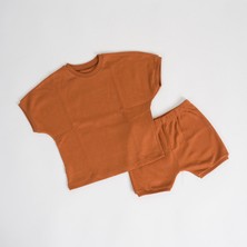 Dada Baby Ribana Detay Şortlu Takım