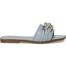 Miss F DS23031 3fx Mavi Kadın Düz Terlik