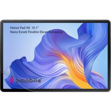 Z-Mobile Honor Pad X8 10.1" Ekran Koruyucu Nano Esnek Kırılmaz Flexible Ekran Koruyucu