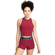 Nike  W Np Dri-Fit Grx Crp Tank Kadın Kırmızı Günlük Stil Atlet DR7743-693