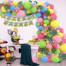 Çıtı Pıtı Store Çıtıpıtıstore Safari Balon Zinciri Seti Balon Set