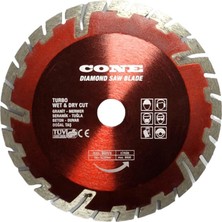Cone Süper Turbo Elmas Daire Testere 180MM