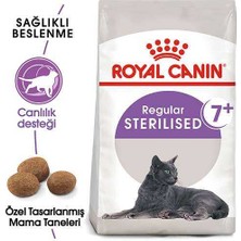 Royal Canin Sterilised 7+ Kısırlaştırılmış Kedi Maması 1,5 kg - Farmapets