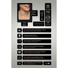 Furtek Aksesuar Kadın Halkalı Model Zirkon Taşlı Gümüş Pırlanta Abiye Düğün Gelin Parti Kolye Tasma Gerdanlık Choker