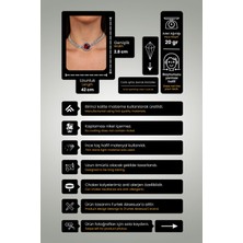 Furtek Aksesuar Kadın Bordo Oval Model Zirkon Taşlı Gümüş Pırlanta Abiye Gerdanlık Düğün Nişan Kolye Tasma Choker