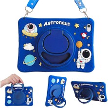 MobaxAksesuar Lenovo Tab M10 3. Nesil TB-328FU T610 Kılıf Astronot Silikon Çocuklara Özel