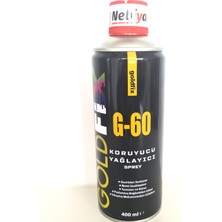 Goldfix Nebiyan G-60 Koruyucu, Pas Sökücü ve Yağlayıcı Yağlayıcı Sprey 1 Adet 400ML