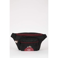 DeFacto Erkek DeFactoFit NBA Miami Heat Lisanslı Büyük Bel Çantası X3096AZNS
