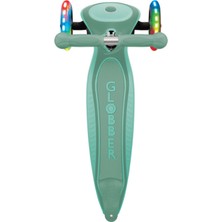 Globber Primo Plus Katlanabilir Işıklı Scooter - Mint Yeşili