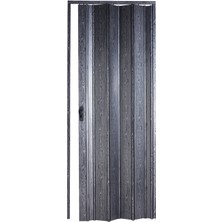 Sarpaş Akordiyon Kapı 147x187 Karaağaç Camsız 12 mm Katlanır Akordeon PVC