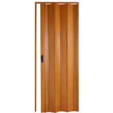 Sarpaş Akordiyon Kapı 87x182 Meşe Camsız 12 mm Katlanır Akordeon PVC
